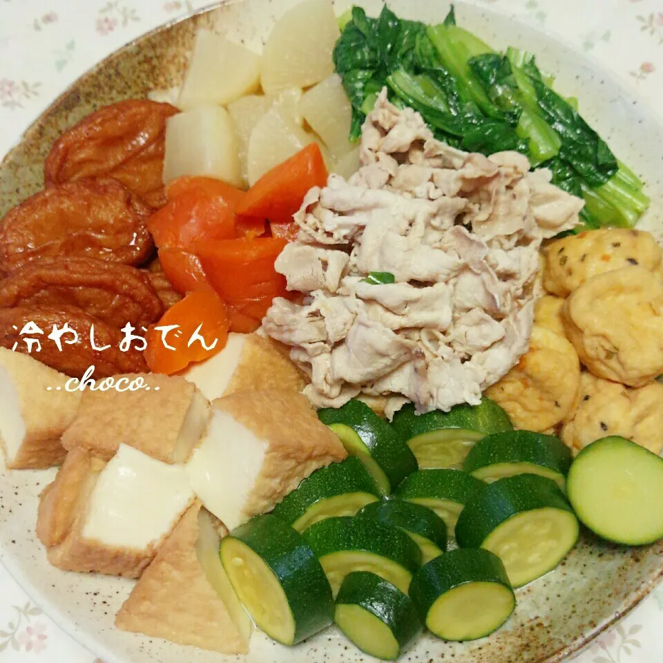 夏ごはん🎐冷やしおでん始めました！！|ちょこさん