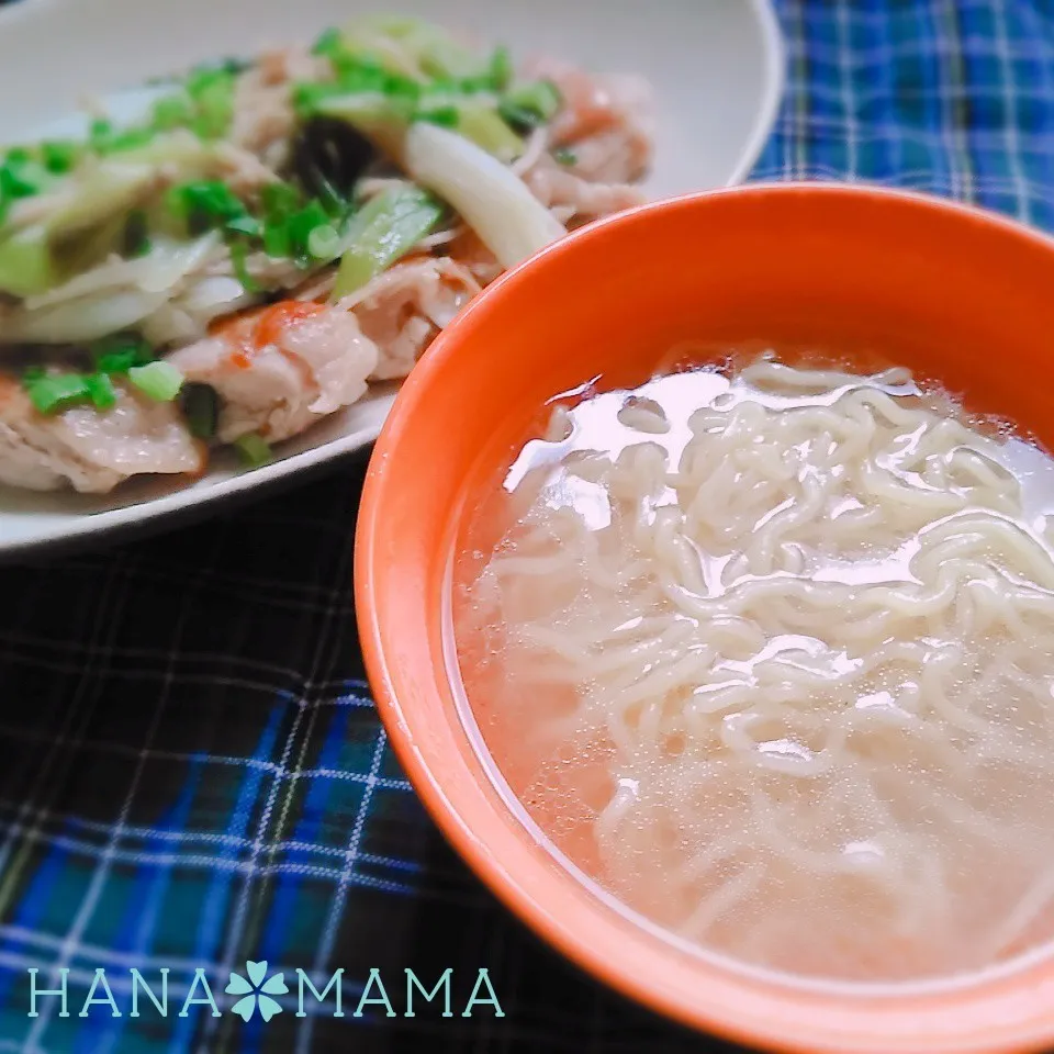 さっぱり♡鶏ねぎ塩すだちラーメン|花ママさん