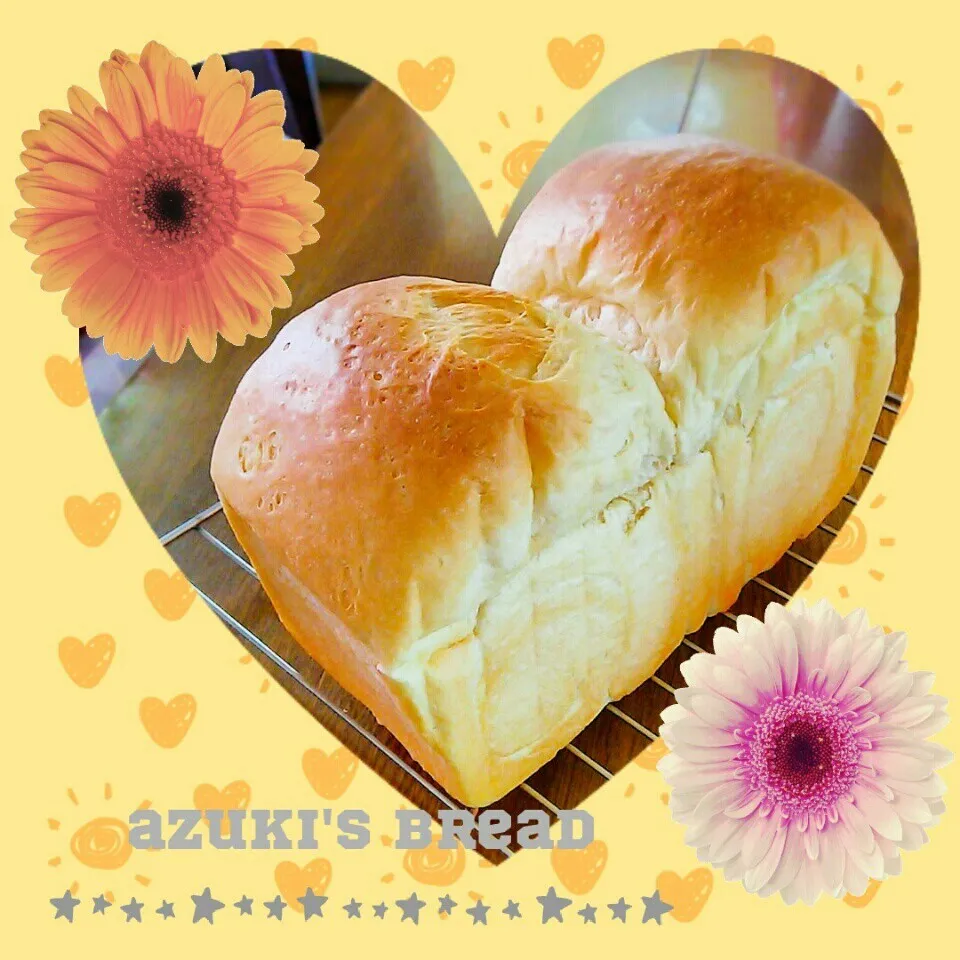 生クリーム山食パン🍞|あずきさん