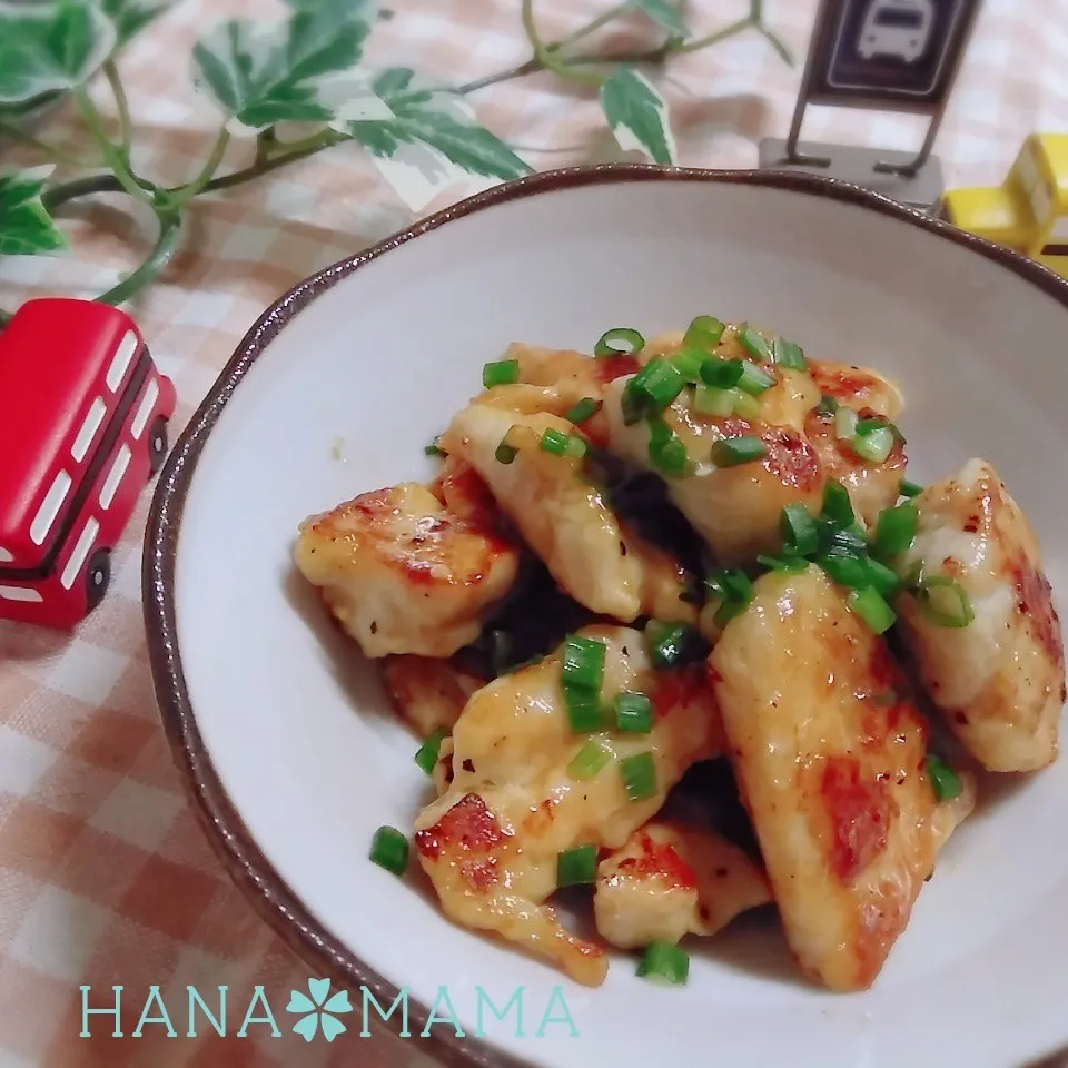 Snapdishの料理写真:旨々～♡からビーさんのにんにく醤油レモンペッパーチキン|花ママさん