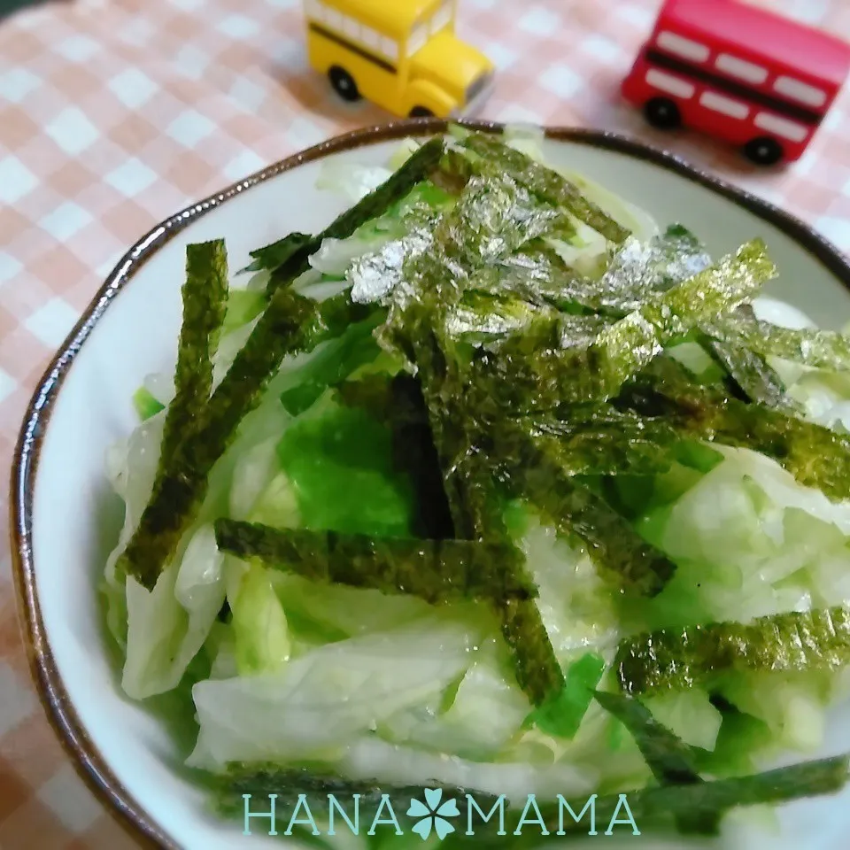 またまたまねっこ♡レタスのナムル|花ママさん