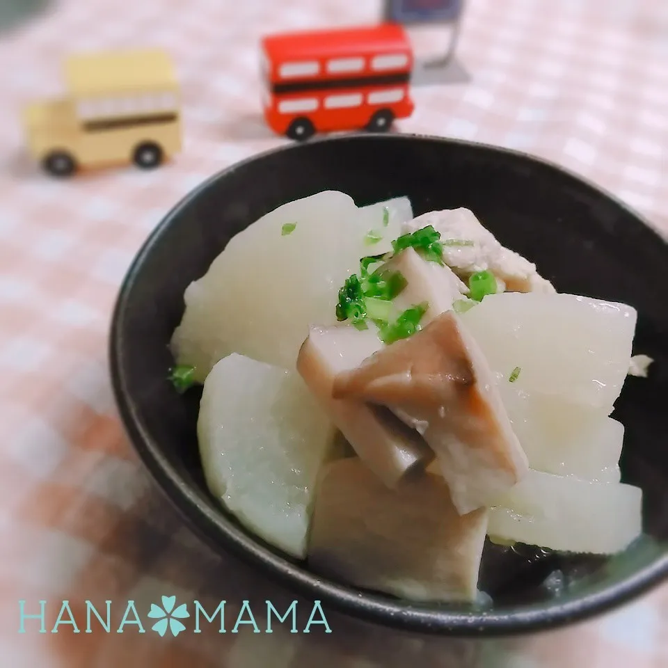 鶏しお大根の煮物|花ママさん