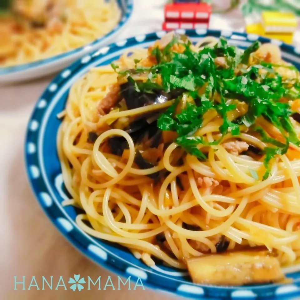 Snapdishの料理写真:再投稿♡酸っぱ旨い豚と茄子香味パスタ|花ママさん