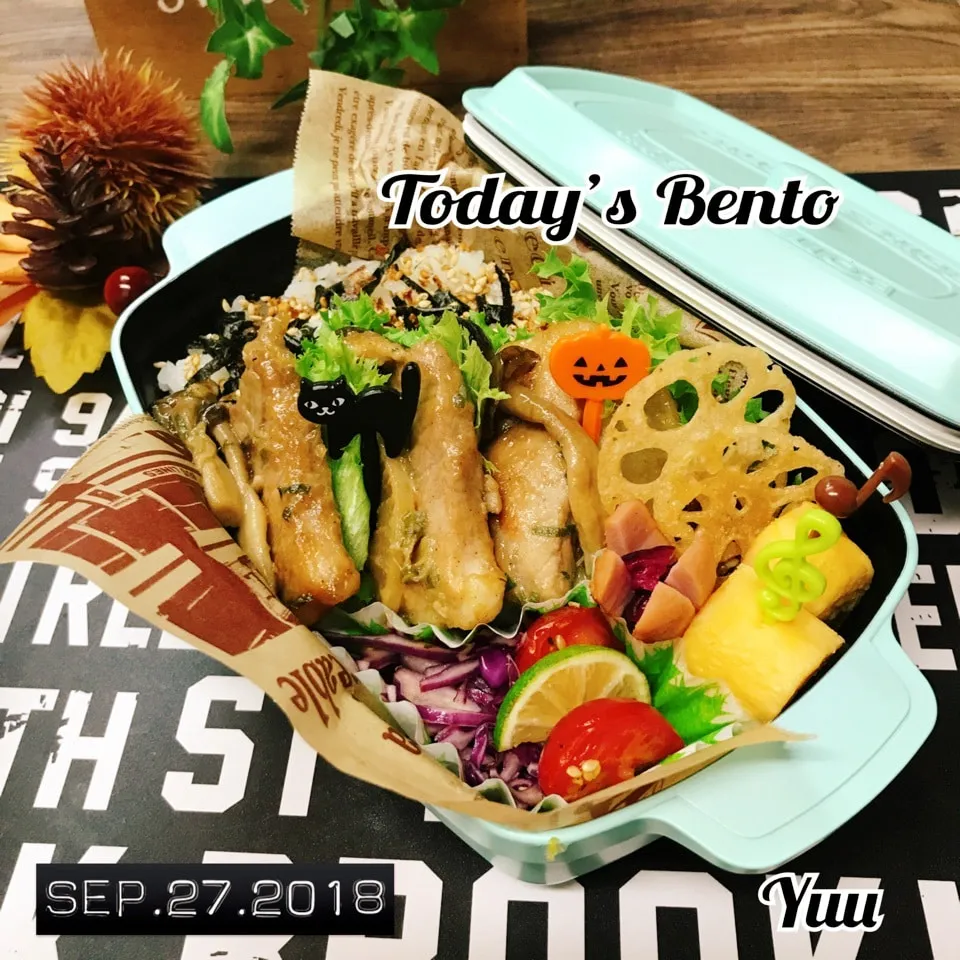 9/27☆ﾟ女子高生Bento☆様々な城|ゆうさん