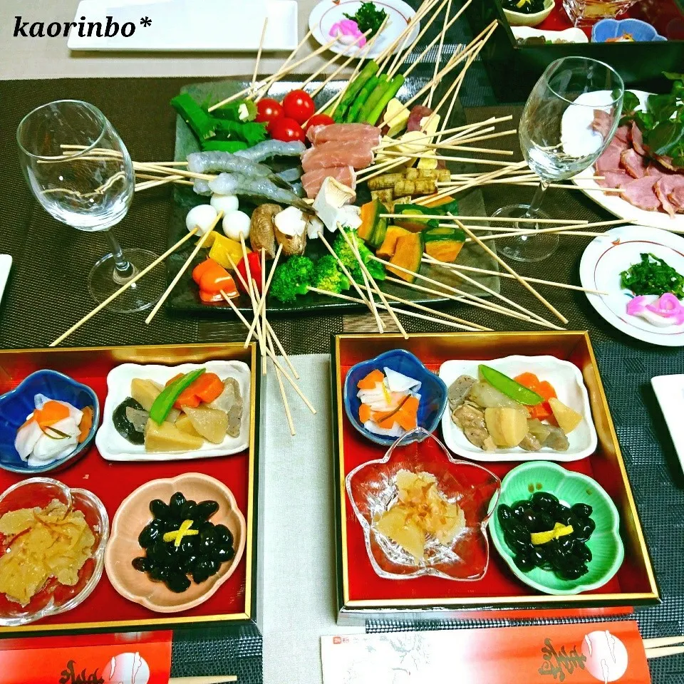 Snapdishの料理写真:あけましておめでとうございます♡|Kaorinboさん