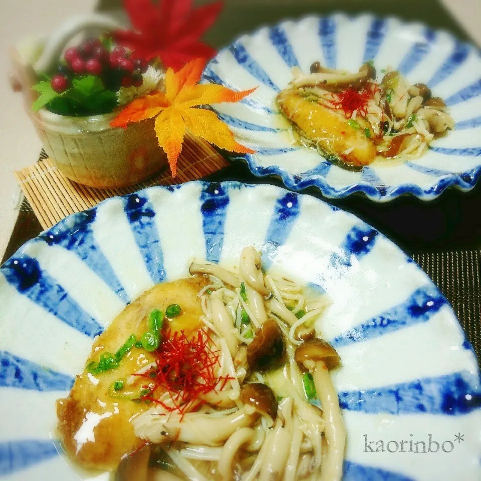 鯖のきのこ餡かけ|Kaorinboさん