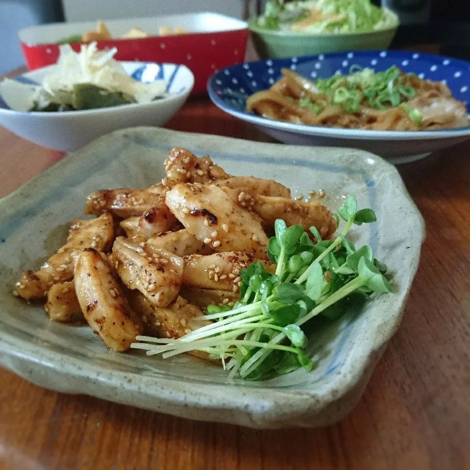 ヤゲン軟骨の甘辛焼き|まりおさん