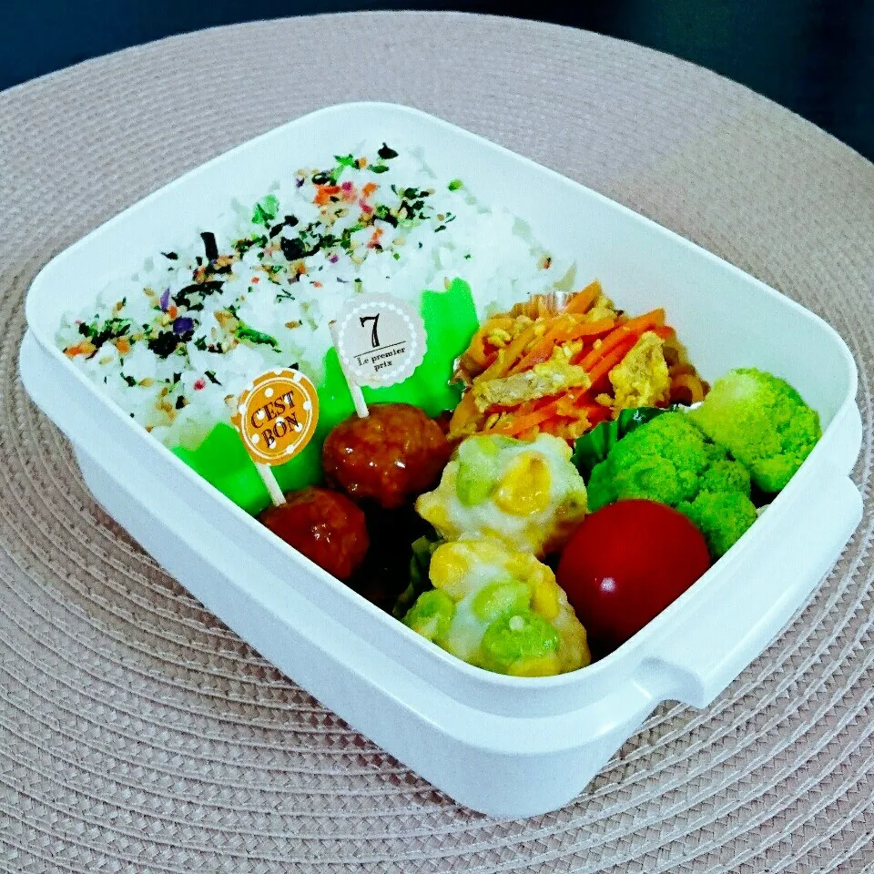 Snapdishの料理写真:5月7日 息子弁当|bobbinさん