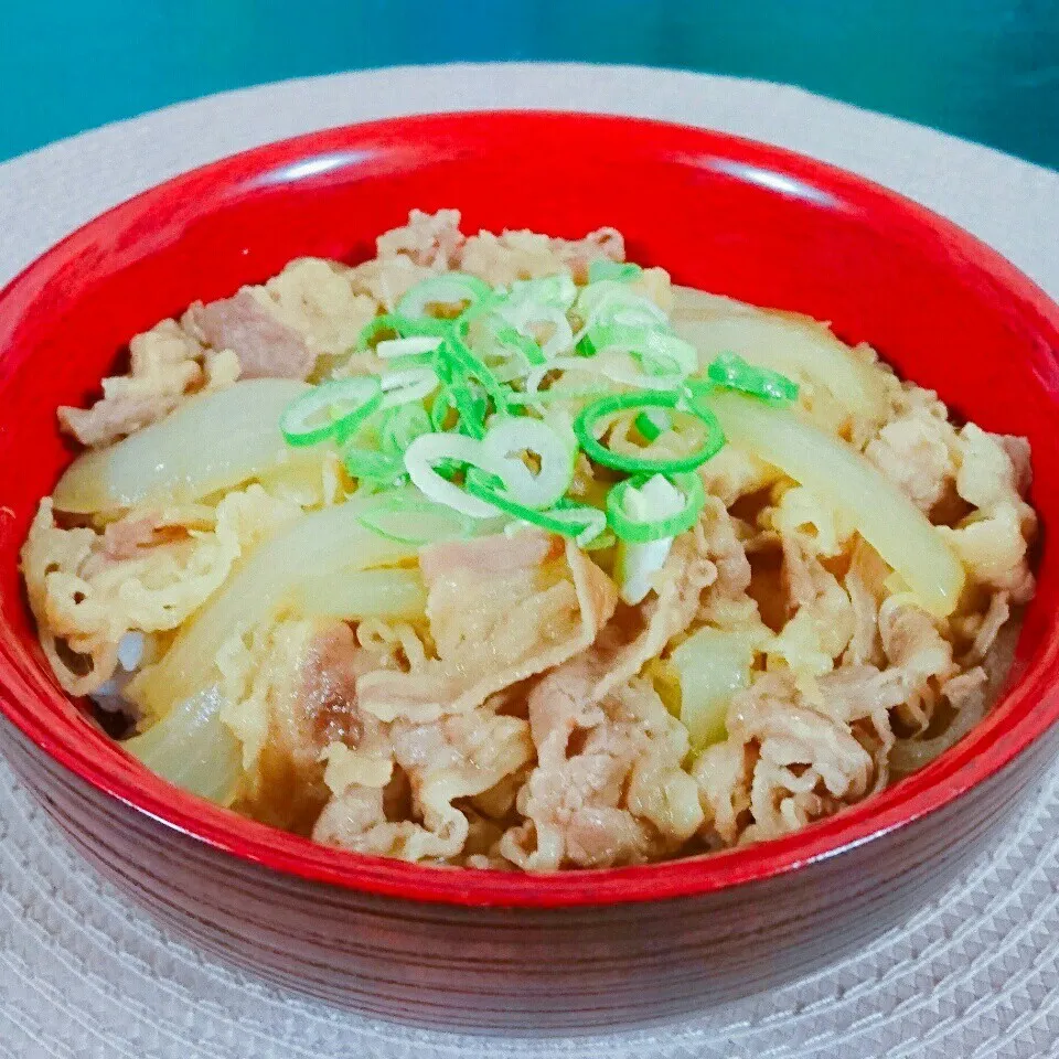 今夜は、かおちゃんさんちの牛丼♪|bobbinさん