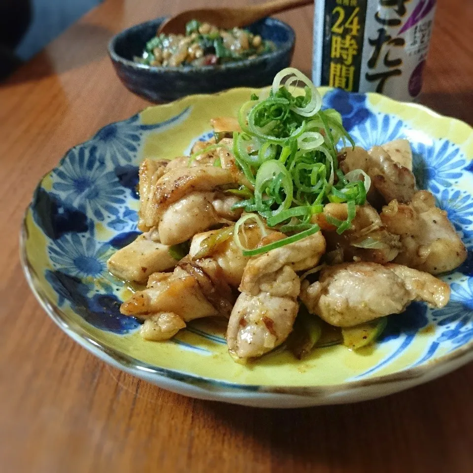 鶏ももの和風カレー炒め|まりおさん