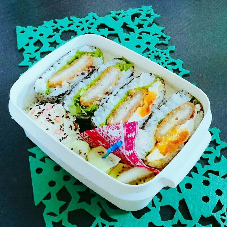 Snapdishの料理写真:12月21日 息子弁当|bobbinさん