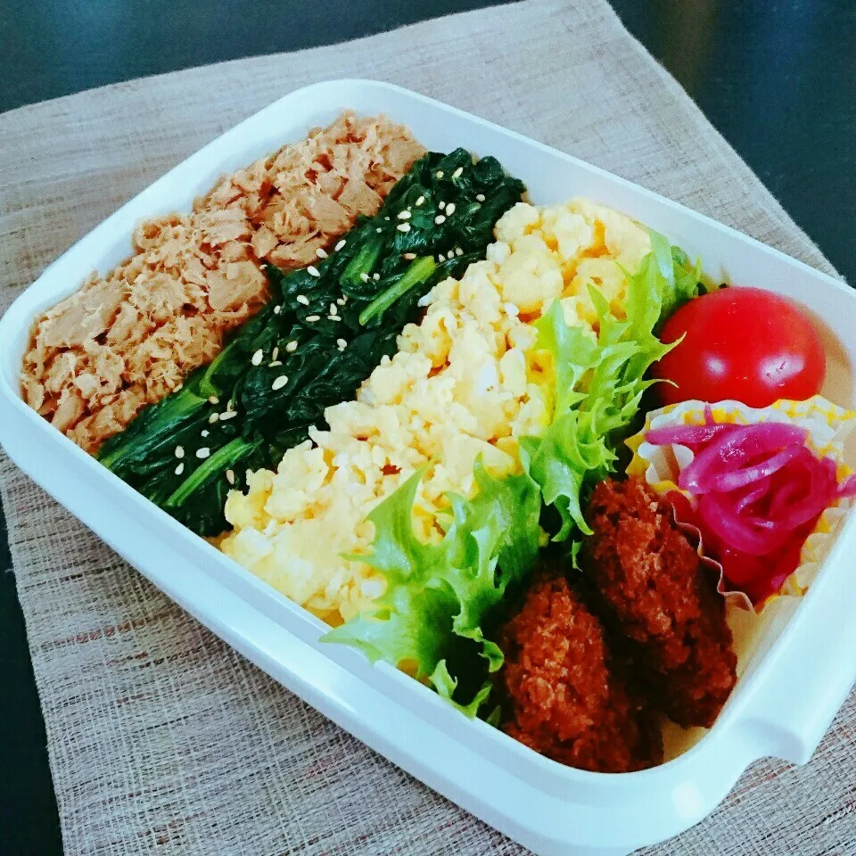 Snapdishの料理写真:11月24日 息子弁当|bobbinさん