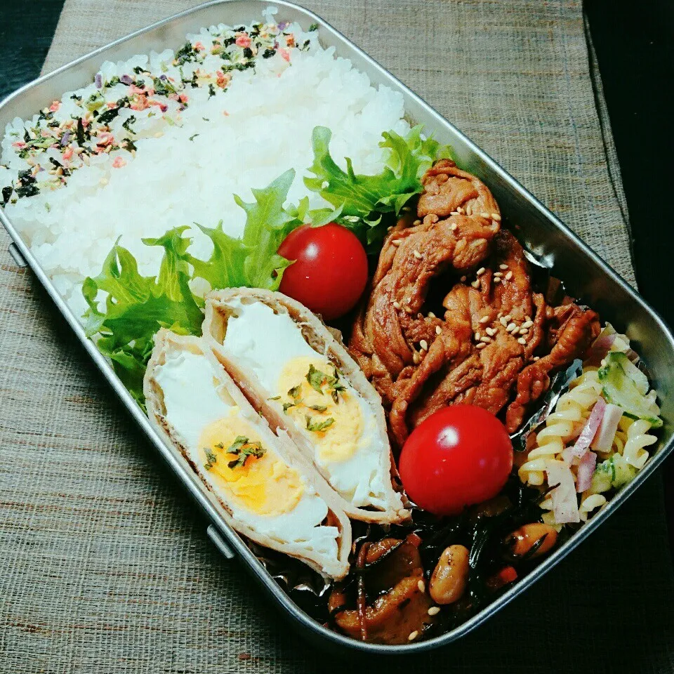 Snapdishの料理写真:11月22日 息子弁当|bobbinさん