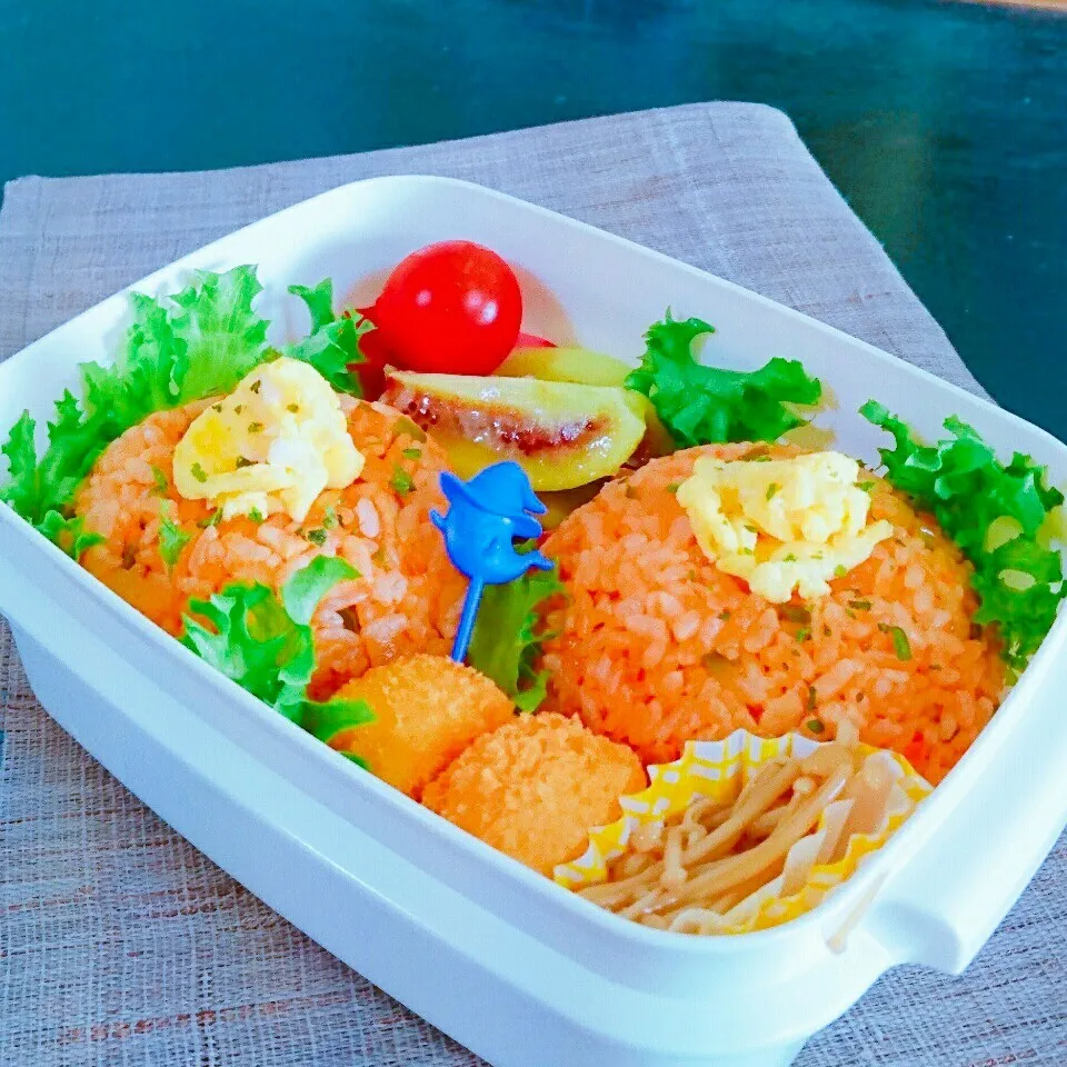 Snapdishの料理写真:10月27日 息子弁当|bobbinさん