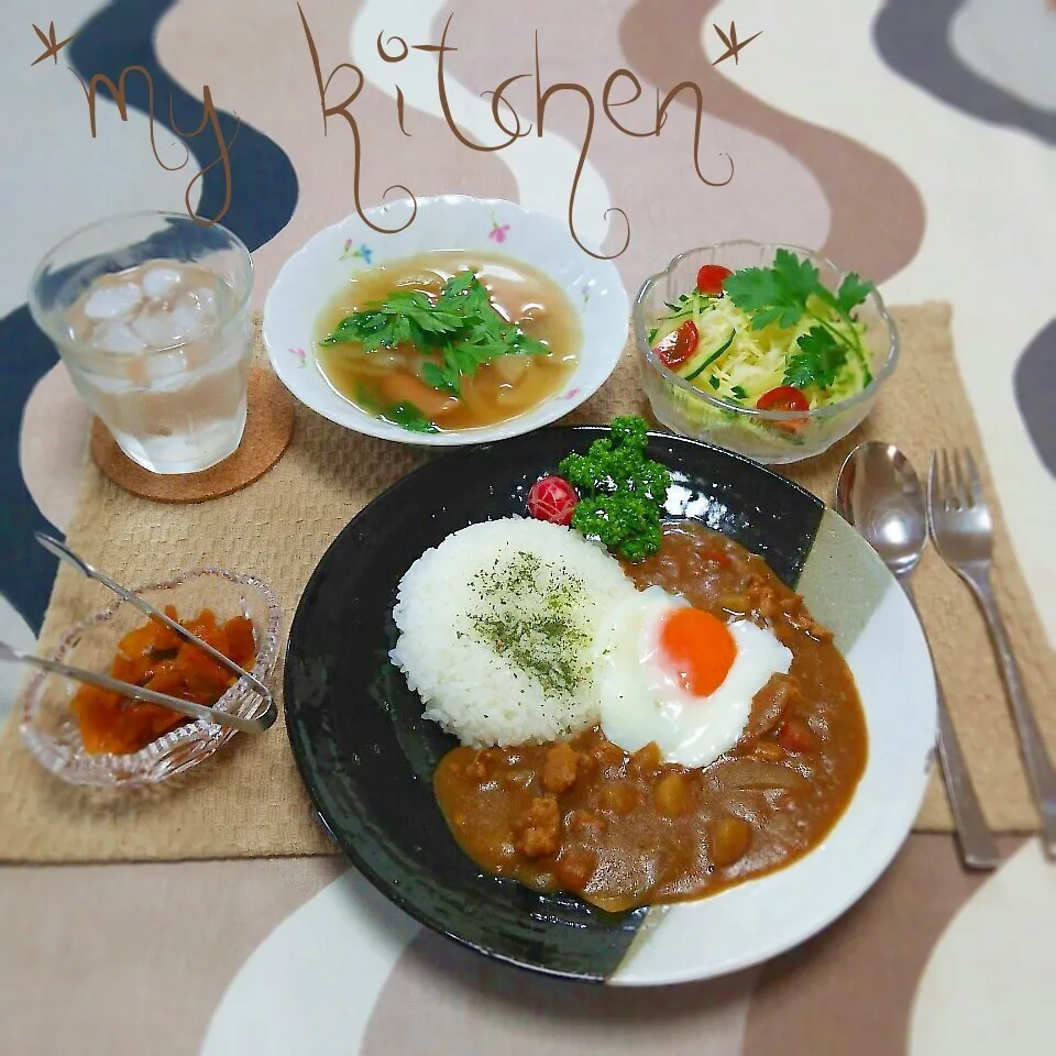 カレーで今日のお夕飯♪|Kaorinboさん