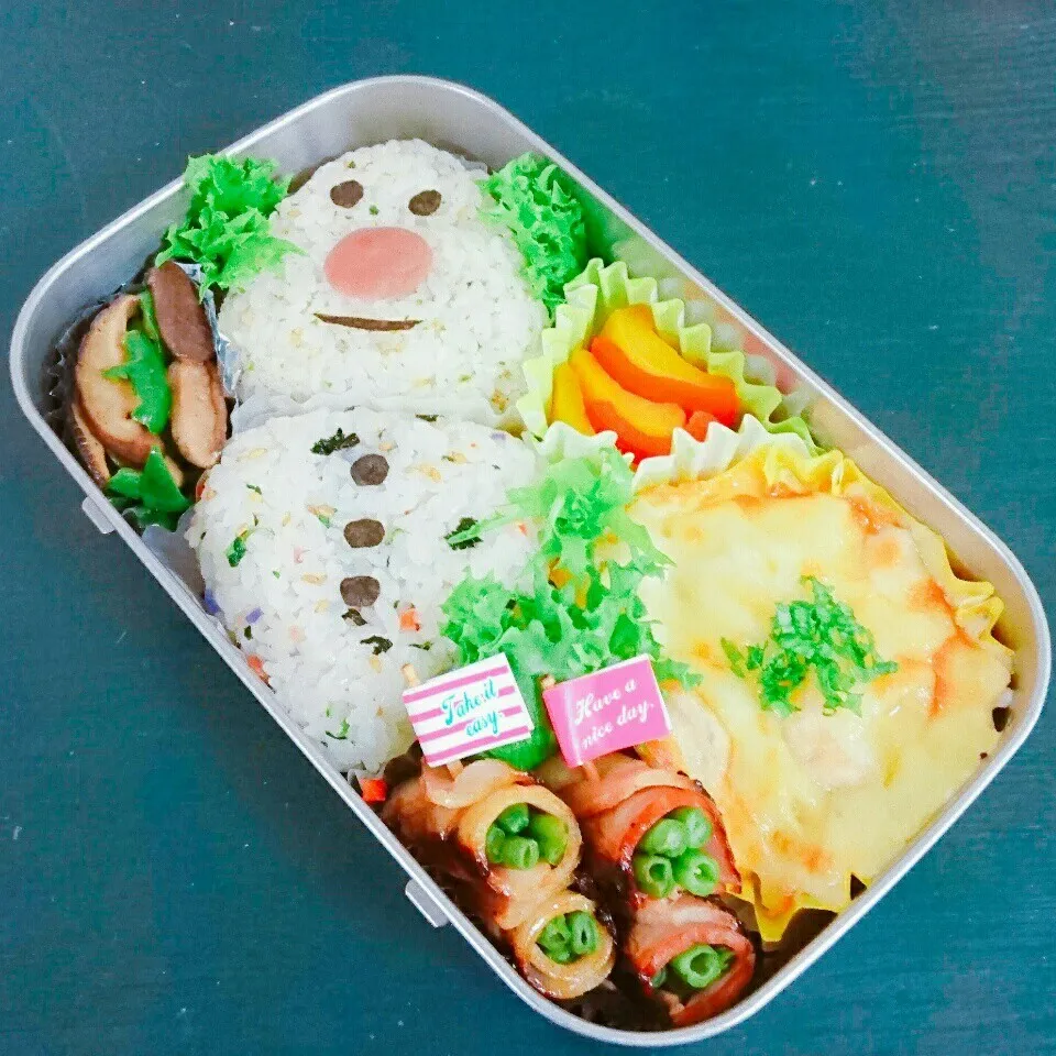 Snapdishの料理写真:9月6日 息子弁当|bobbinさん