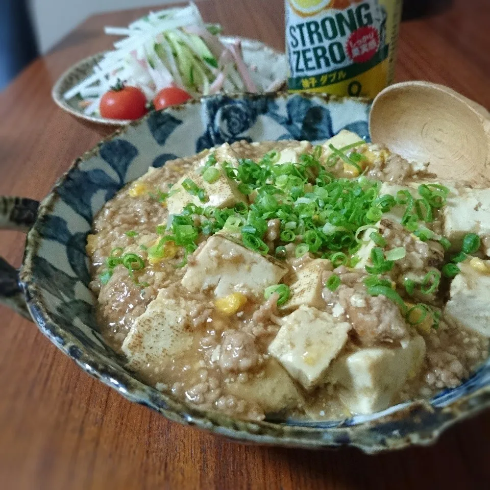 Snapdishの料理写真:豆腐そぼろの中華とろみ煮|まりおさん