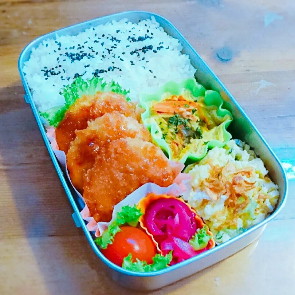 Snapdishの料理写真:6月19日 息子弁当|bobbinさん