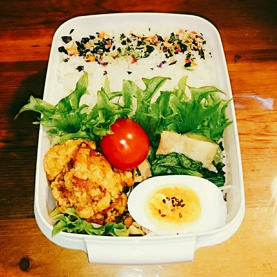 Snapdishの料理写真:1月24日 息子弁当|bobbinさん