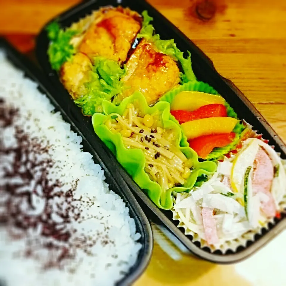 Snapdishの料理写真:1月23日 息子弁当|bobbinさん