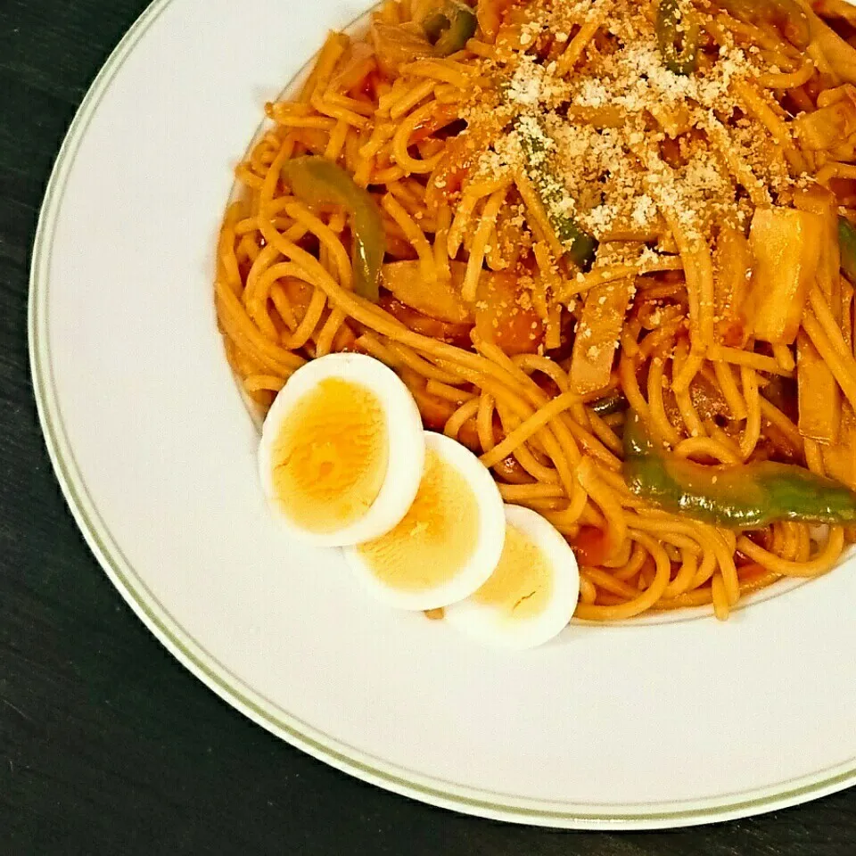 Snapdishの料理写真:いっこさんの昔ながらの🍝スパゲティ ナポリタン🍝|bobbinさん