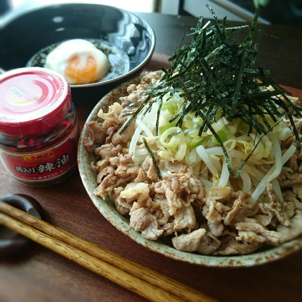 Snapdishの料理写真:デジャブな肉つけ麺|まりおさん