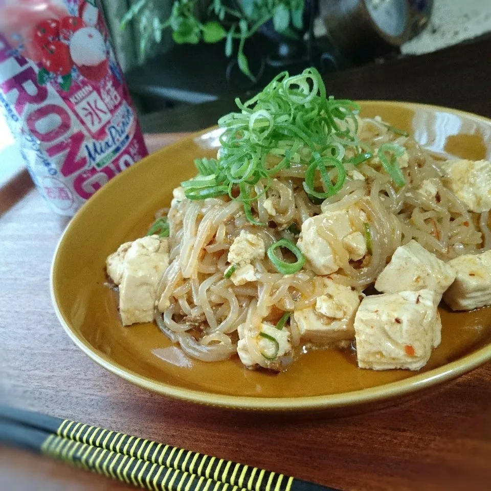 麻婆春雨風糸こん|まりおさん