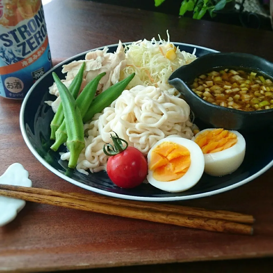 Snapdishの料理写真:冷やしカレーつけ麺|まりおさん