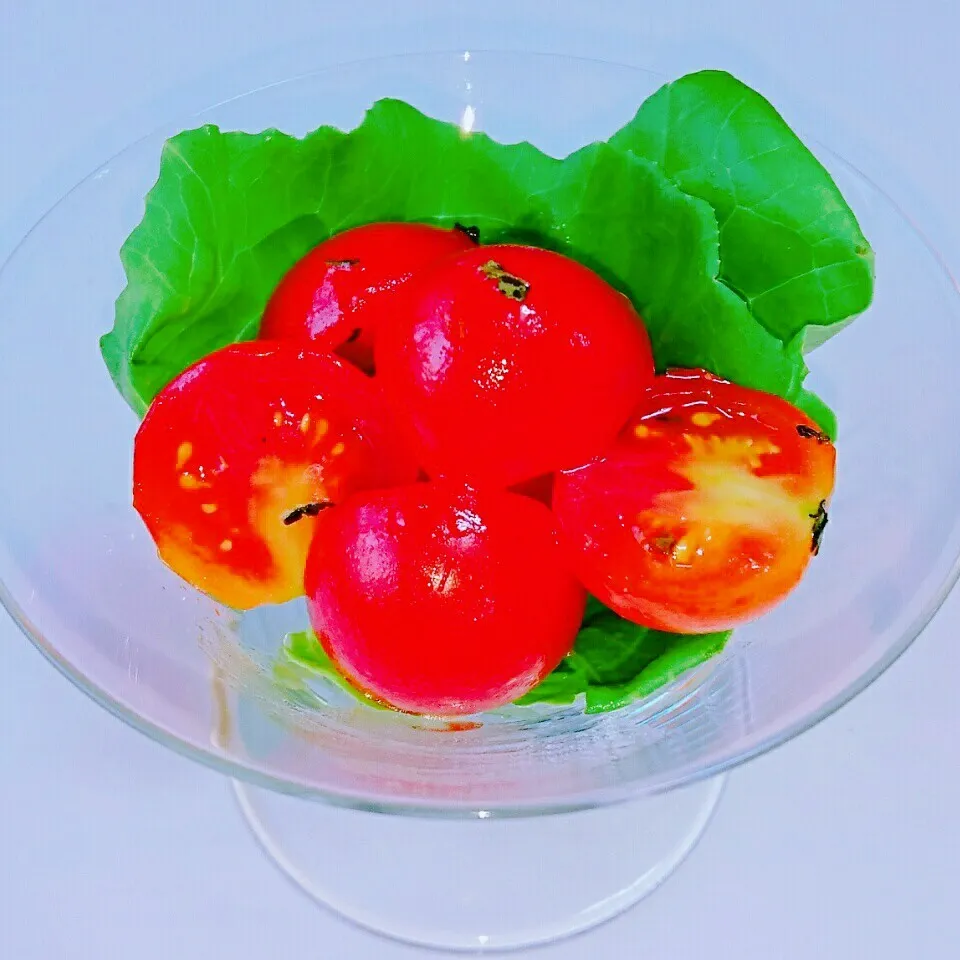 まーChanさんの🍅トマトの蜂蜜ジンジャー漬け🍯|bobbinさん