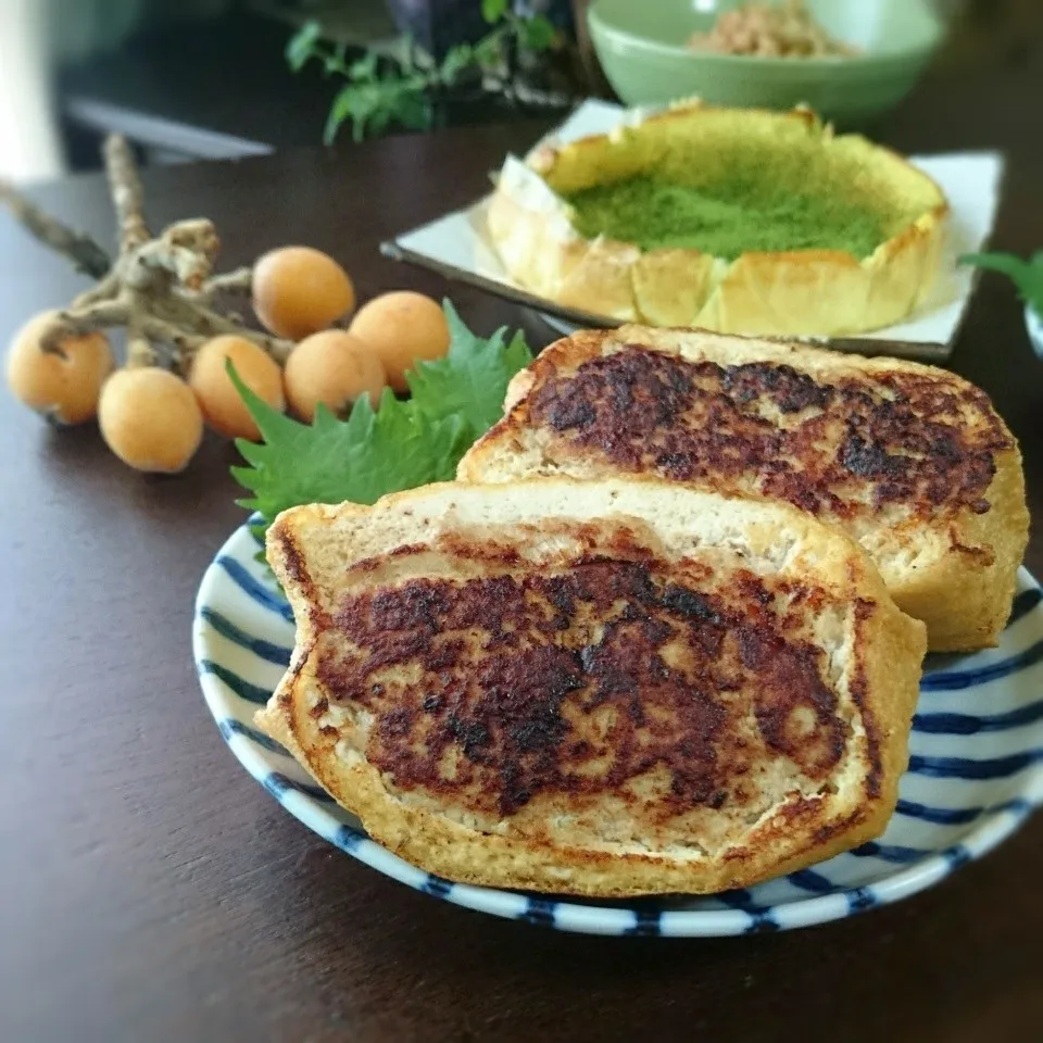 Snapdishの料理写真:祝2500♡ビッグなイナリ餃子|まりおさん