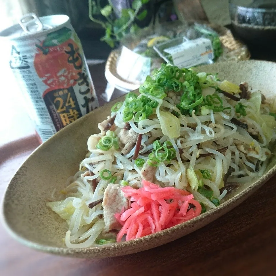 焼きラーメン風糸こん|まりおさん