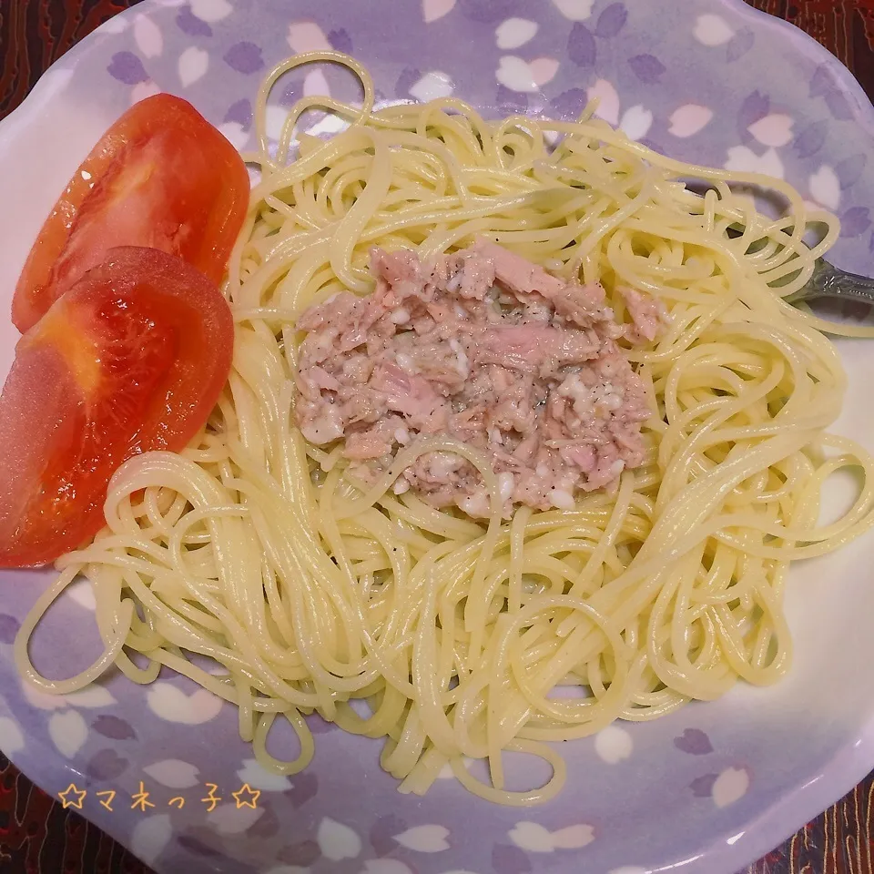 マネっ子＊ツナ塩麹パスタ|このみんさん