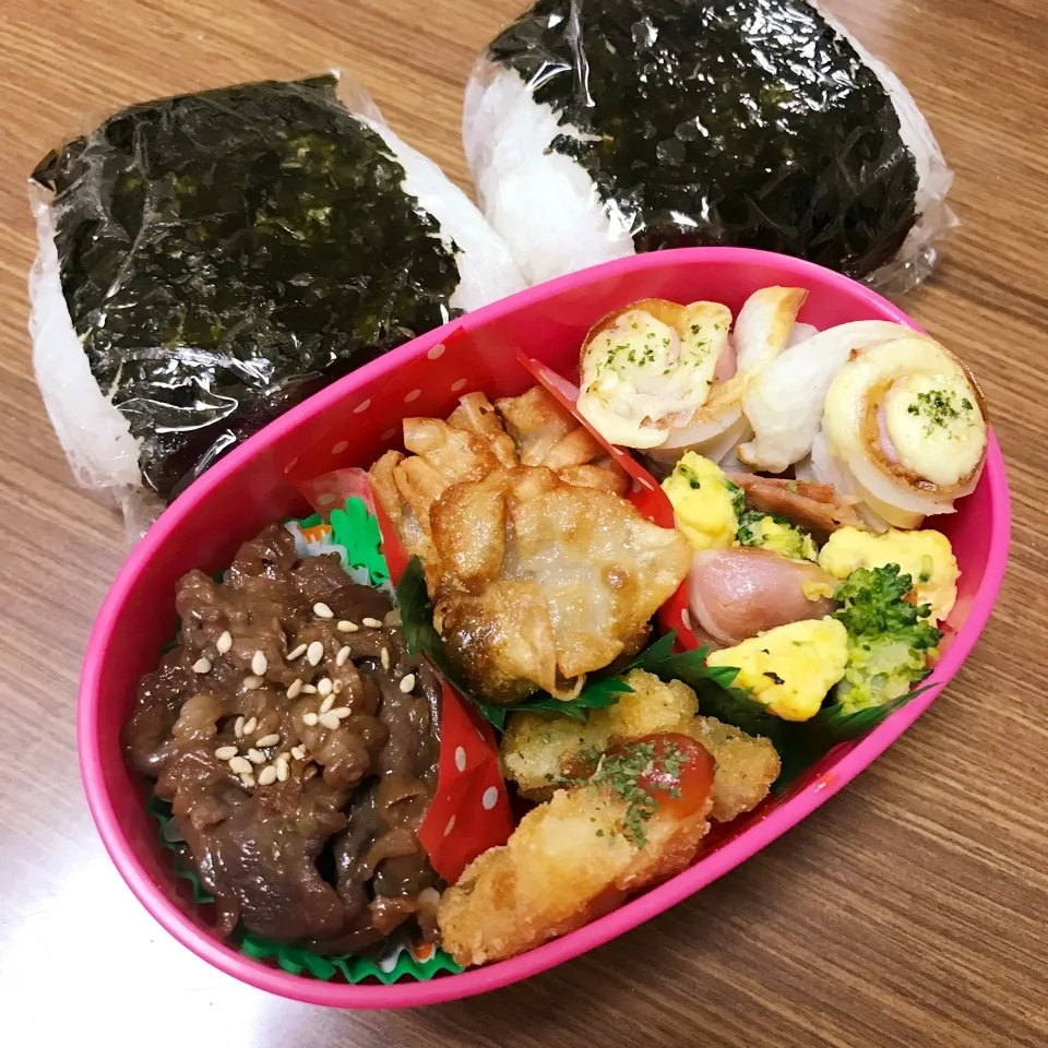 Snapdishの料理写真:中2男子弁当♡プルコギ|utaさん