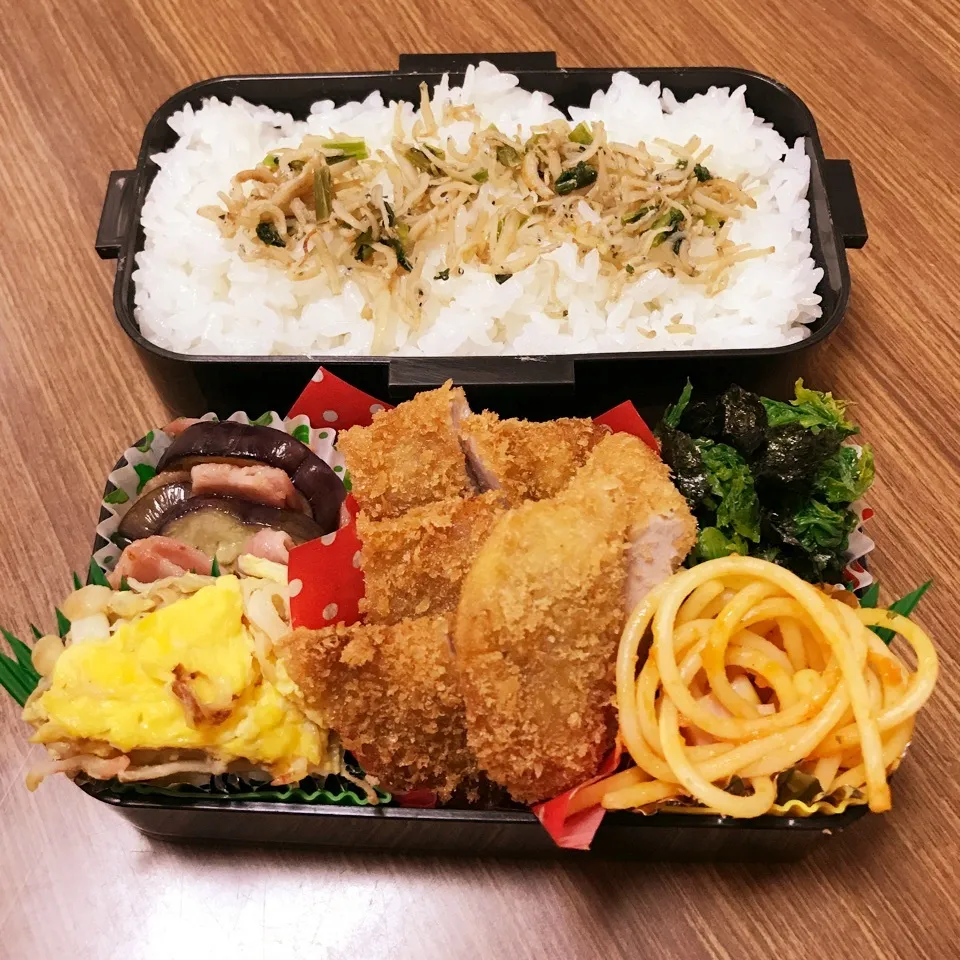 中2男子弁当♡ヒレカツ|utaさん