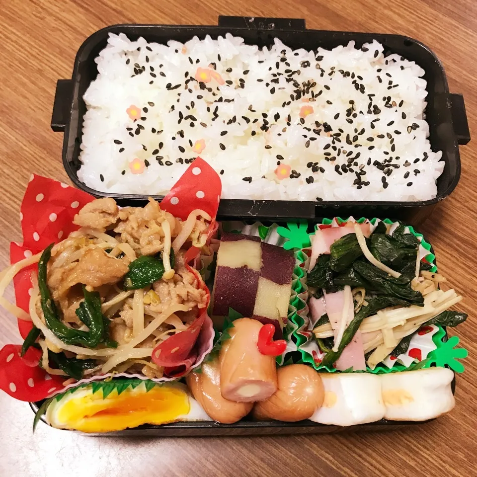 中2男子弁当♡プルコギ〜寝坊‼︎|utaさん