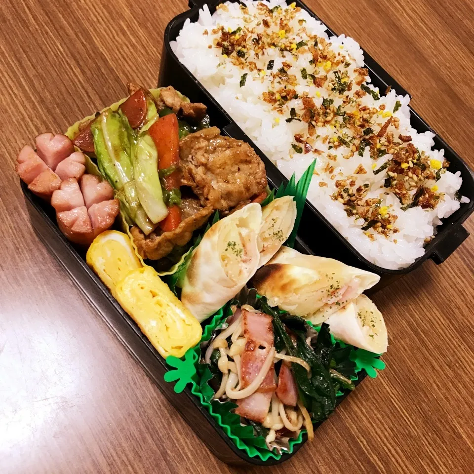 Snapdishの料理写真:中2 男子弁当♡回鍋肉|utaさん