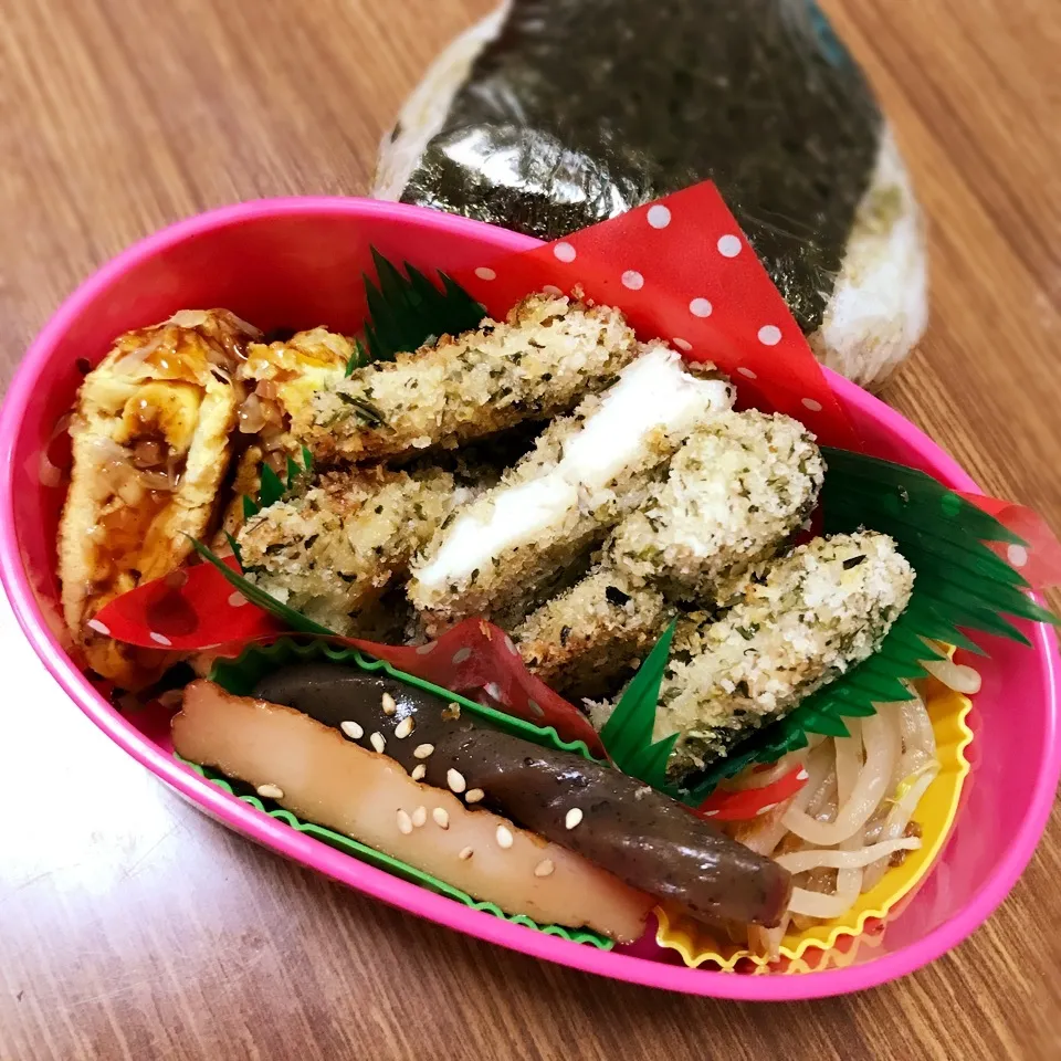 中2 男子部活弁当♡のり塩マヨチキン|utaさん