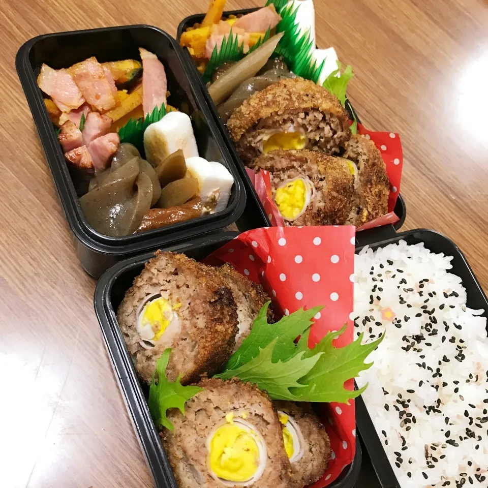 中2 & 高3男子弁当♡305~探し物にんにく呪文←|utaさん