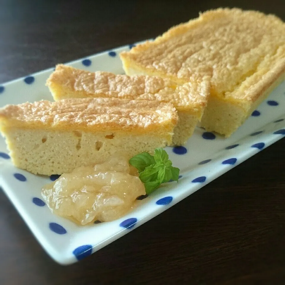 カステラ風味グルテンフリーケーキ|まりおさん