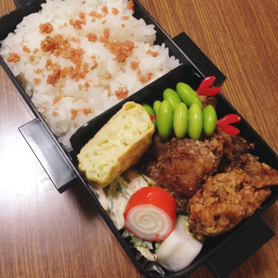 Snapdishの料理写真:中1 男子弁当♡|utaさん