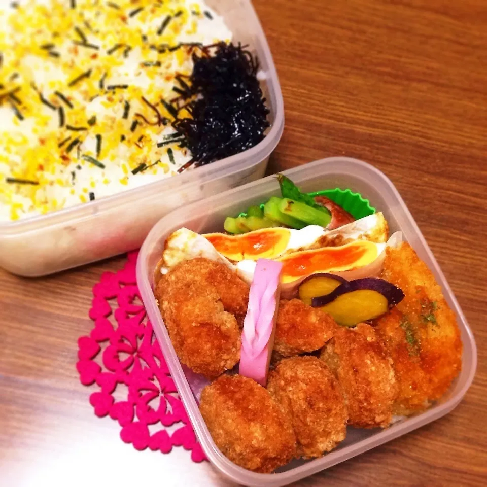 Snapdishの料理写真:男子高校生弁当♡68|utaさん