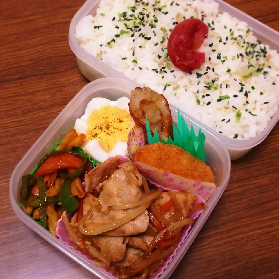 Snapdishの料理写真:男子高校生弁当♡49|utaさん