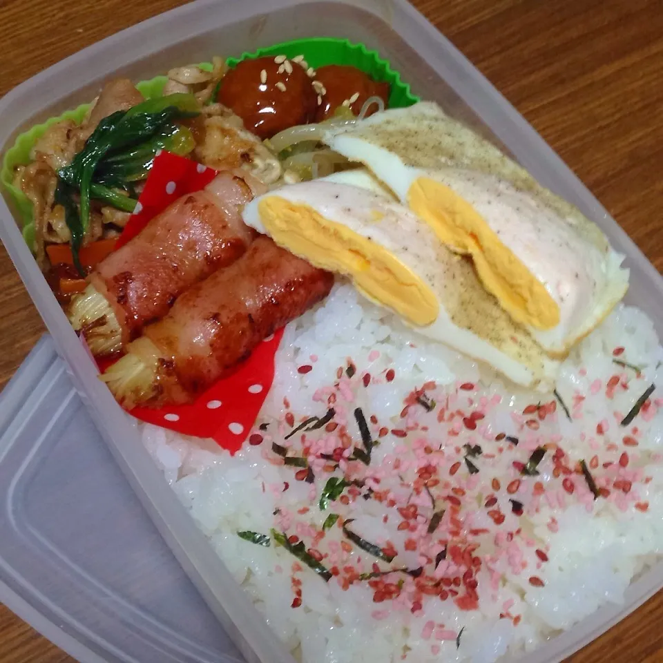 Snapdishの料理写真:男子高校生弁当♡14|utaさん