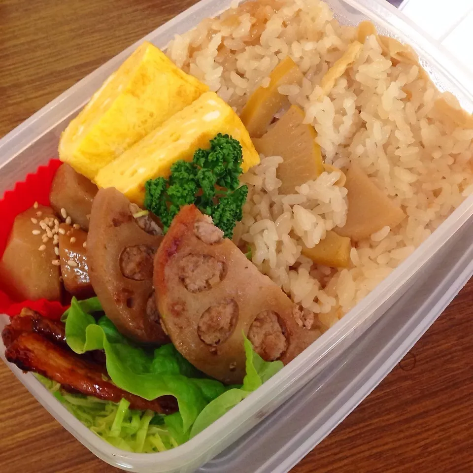 Snapdishの料理写真:男子高校生弁当♡10|utaさん