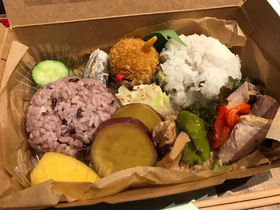 秋満載お弁当|千鶴さん