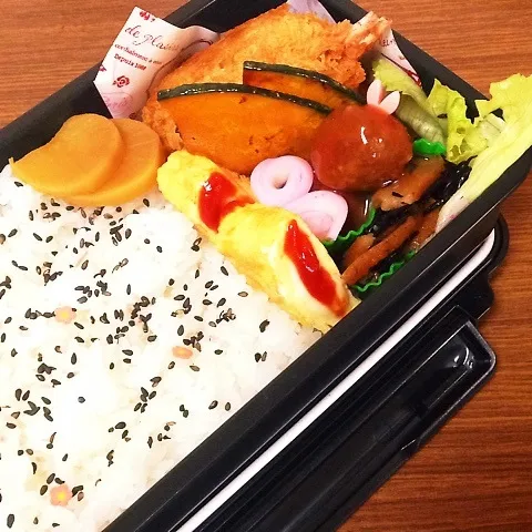 男子中学生弁当♡|utaさん