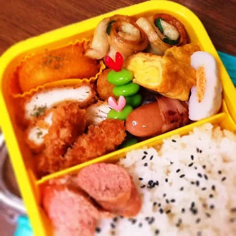 男子中学生弁当♡|utaさん