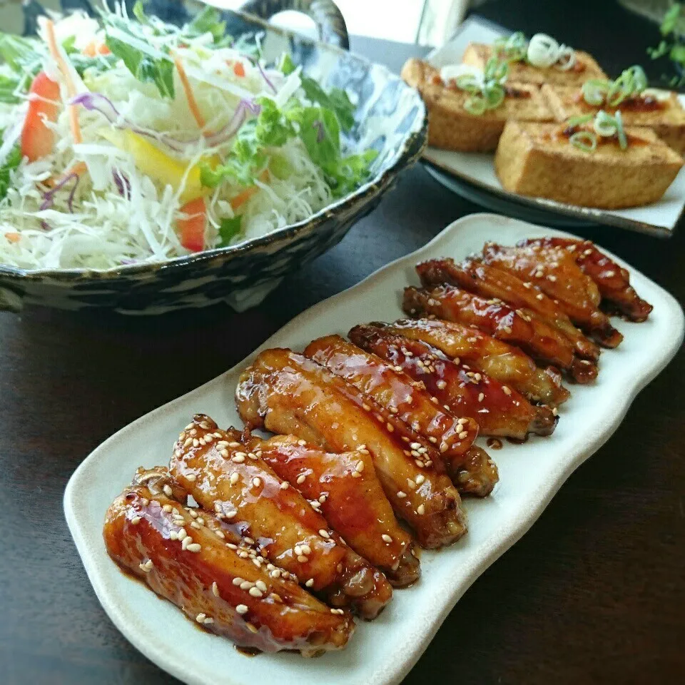 祝りんりんさん♡照り焼きチキン棒|まりおさん