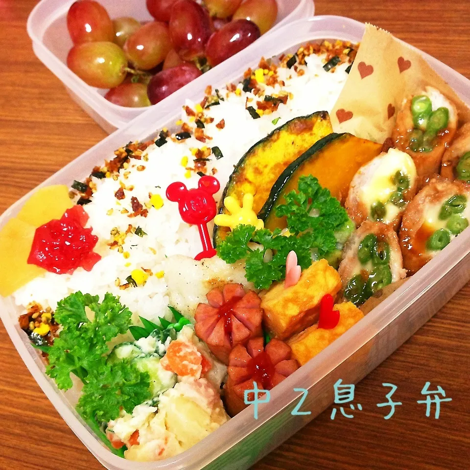 男子中学生弁当|utaさん