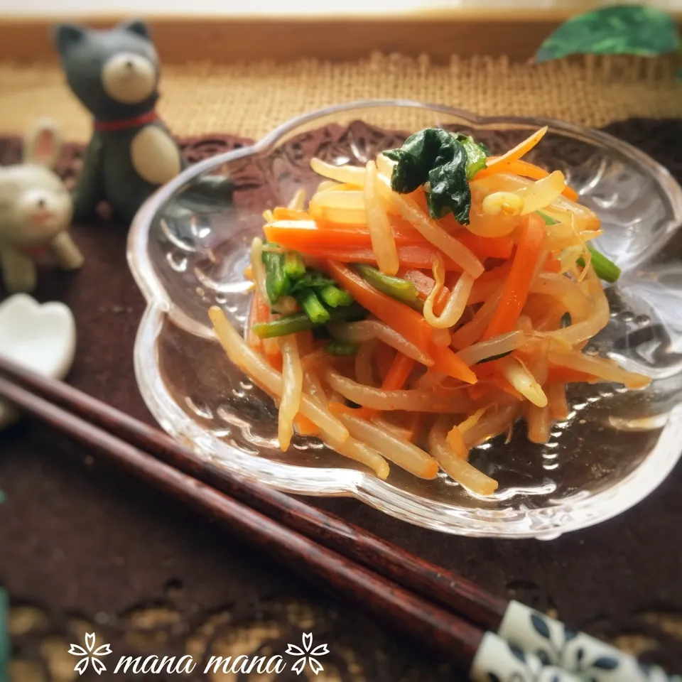 ちたこさんのピリ辛ナムルー♡うまっ|まなまな♡さん